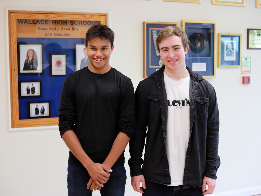 Five Star A’ Level Results for Wallace duo!